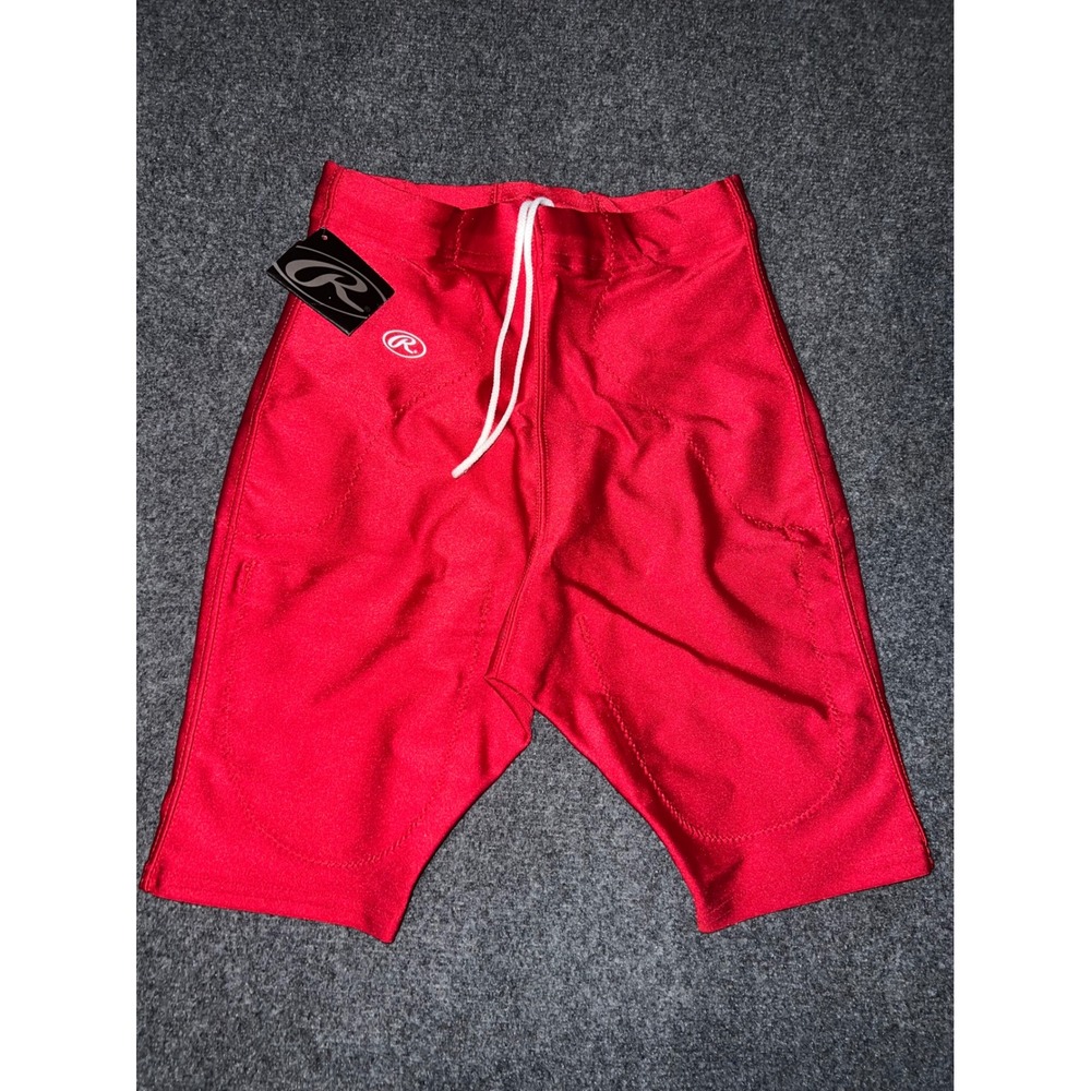 Rawlings BS5P09 Men Red Football Girdle Shorts Size XL